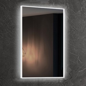 EU és USA luxus LED-es világítású háttérvilágítással felszerelt fürdőszoba tükör - ENE-AL-113