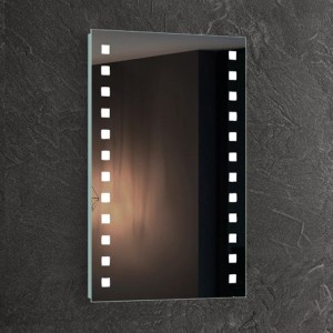 EU és USA luxus LED-es világítású háttérvilágítással felszerelt fürdőszoba tükör - ENE-AL-112