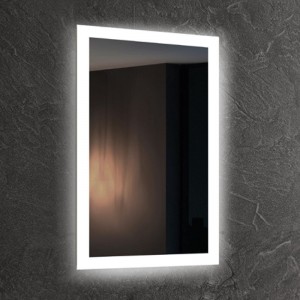 EU és USA luxus LED-es világítású háttérvilágítással ellátott fürdőszoba megvilágított tükör-ENE-AL-101